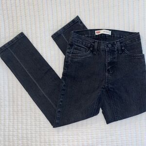 Levi's 511 Slim Boys Jeans Size 14 Regular 27X27 Black